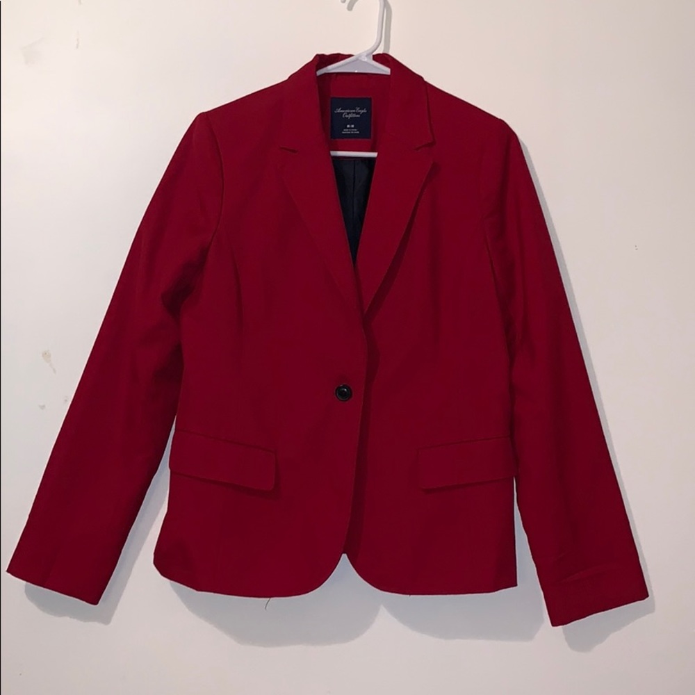 Red American Eagle Blazer